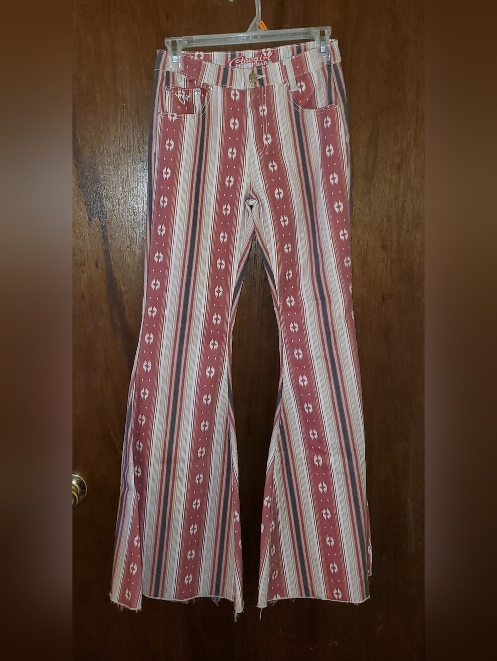 Cowgirl Hardware Flare Leg Jeans Sz 14